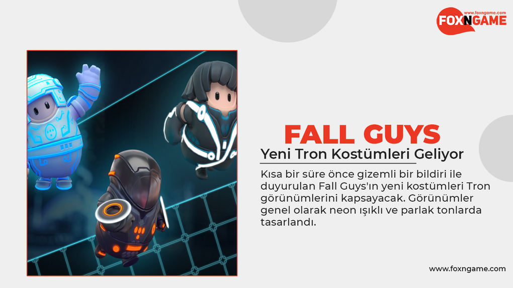 Fall Guys New Tron Skins Coming Fall Guys New Tron Skins Coming