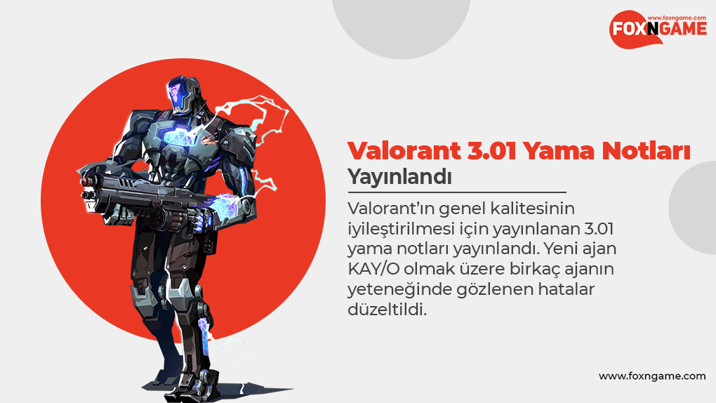 Valorant 3.01 Patch Notes Released Valorant 3.01 Patch Notes Released