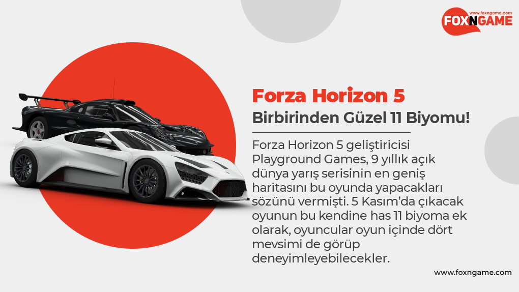 Forza Horizon 5’in Birbirinden Güzel 11 Biyomu!