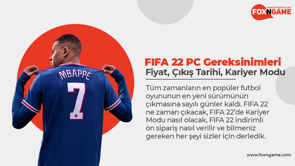 FIFA 22 System Requirements, Release Date, Pre-Order