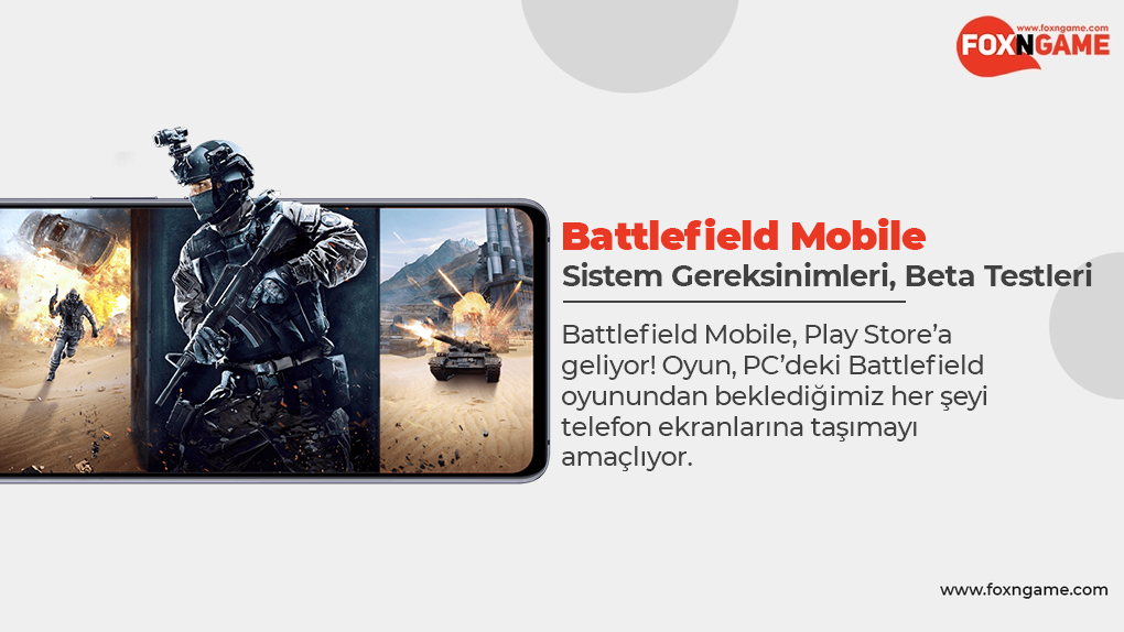 متطلبات نظام Battlefield Mobile ، الاختبارات التجريبية