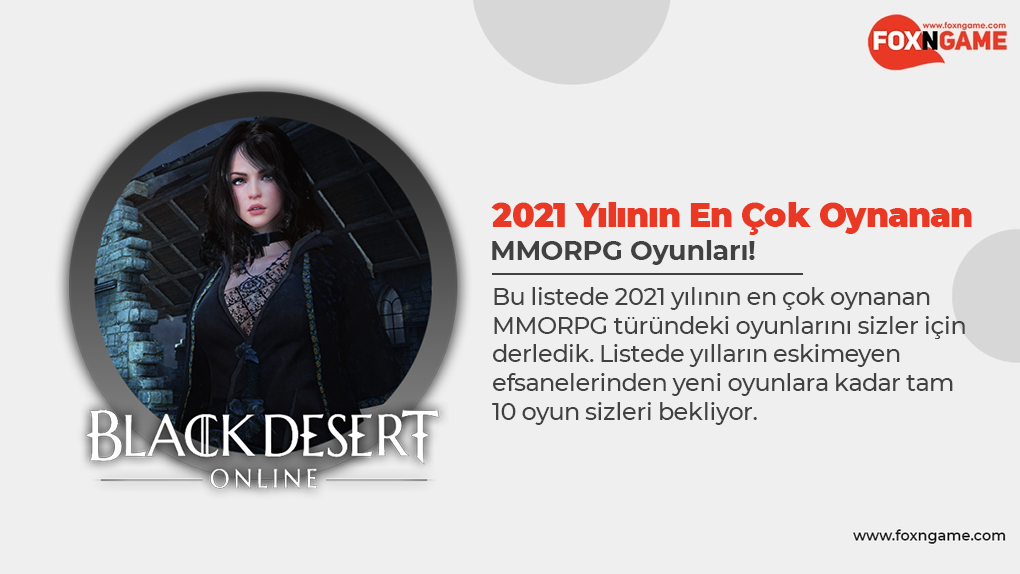 Yılın En Çok Oynanan MMORPG Oyunları! Yılın En Çok Oynanan MMORPG Oyunları!
