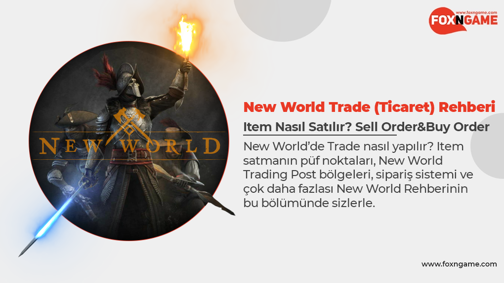 New World Trade Guide: How to Sell Items?