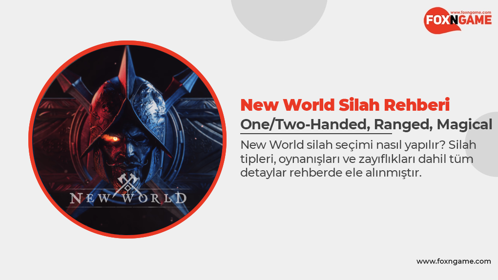New World Silah Seçim Rehberi New World Silah Seçim Rehberi