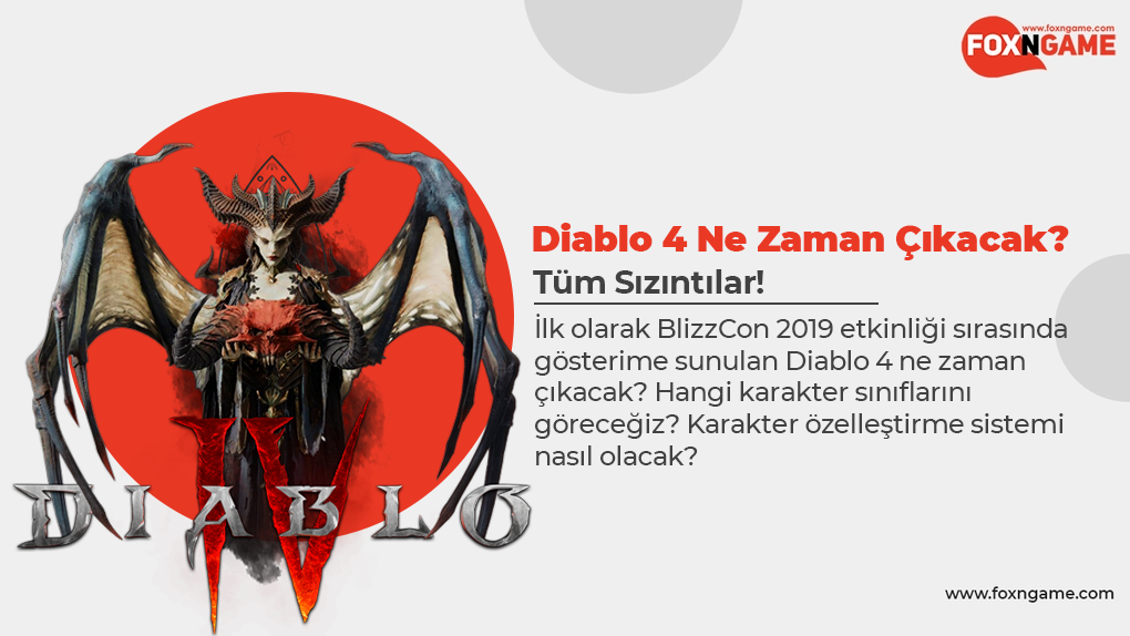 Diablo 4 Ne Zaman Çıkacak? Tüm Sızıntılar!