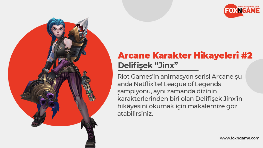 Arcane Character Stories: Firecracker “Jinx”