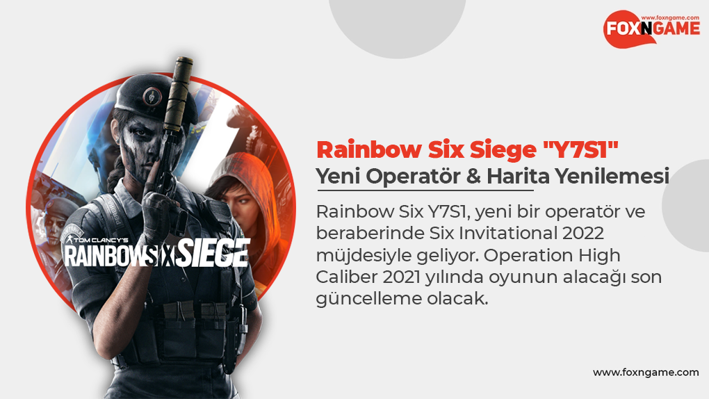 Rainbow Six Siege Y7S1: Çıkış Tarihi & Yeni Operatör