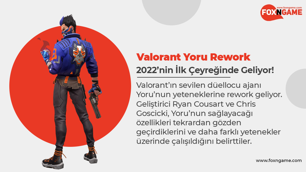 Valorant Yoru'nun Yeteneklerine 2022'de Rework Geliyor!