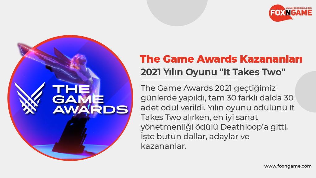 The Game Awards 2021'in Ödül Sahipleri
