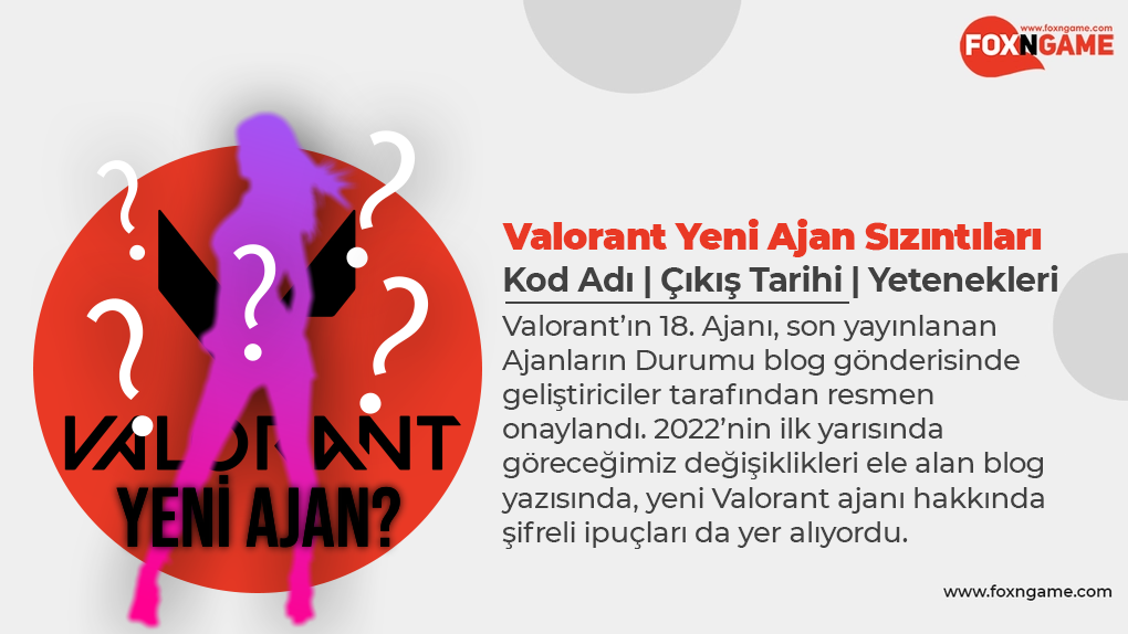 Valorant Yeni Ajan Sprinter Ne Zaman Çıkıyor? Valorant Yeni Ajan Sprinter Ne Zaman Çıkıyor?