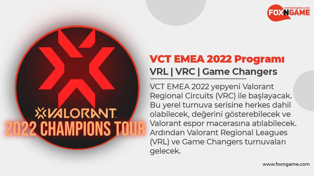 برنامج وتنسيق VCT EMEA 2022