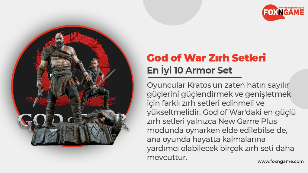 God of War En İyi 10 Zırh Seti