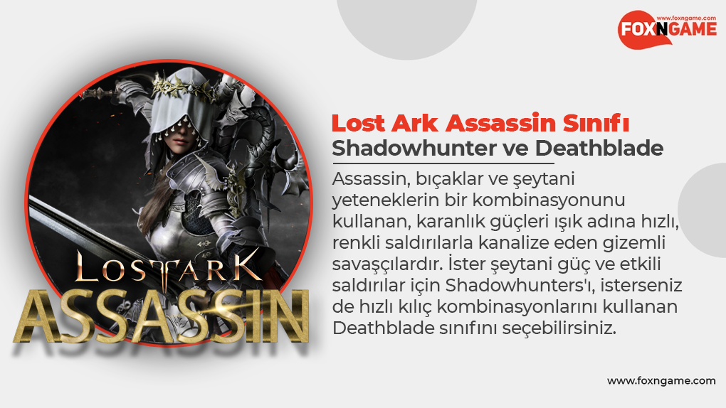 Lost Ark Sınıf Rehberi: Assassin (Suikâstçi) Lost Ark Sınıf Rehberi: Assassin (Suikâstçi)