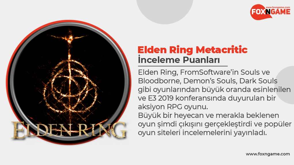 Elden Ring Metacritic Review Scores
