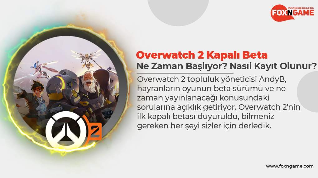 Overwatch 2 Kapalı Beta Sürümüne Nasıl Kayıt Olunur?