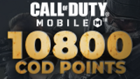 Call Of Duty Mobile Points 10800 CP