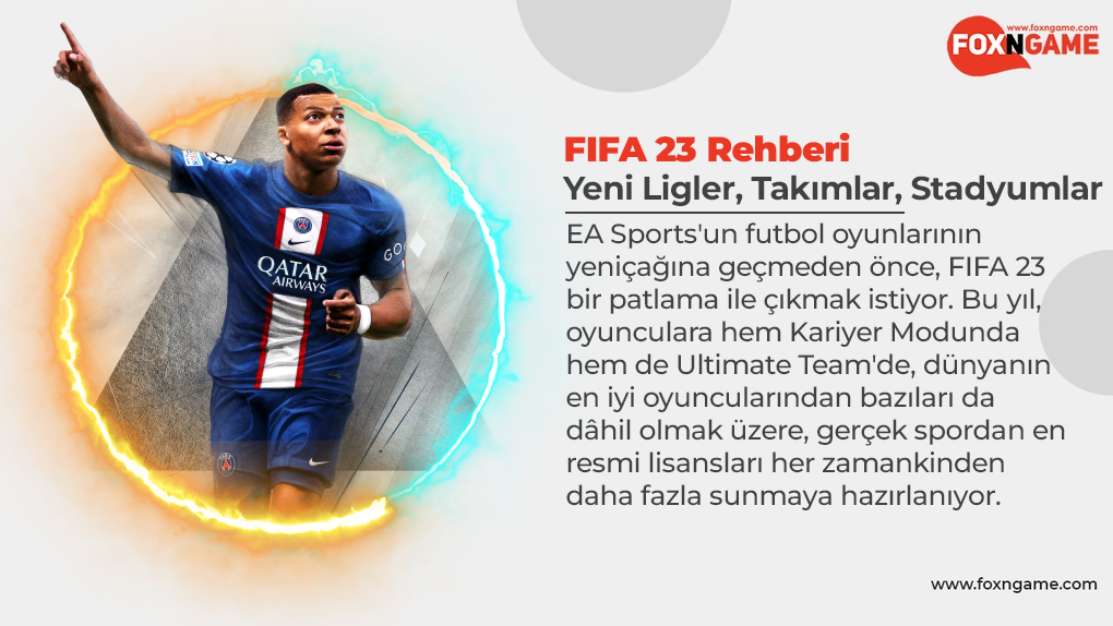 FIFA 23: Tüm Yeni Ligler, Takımlar ve Stadyumlar FIFA 23: Tüm Yeni Ligler, Takımlar ve Stadyumlar