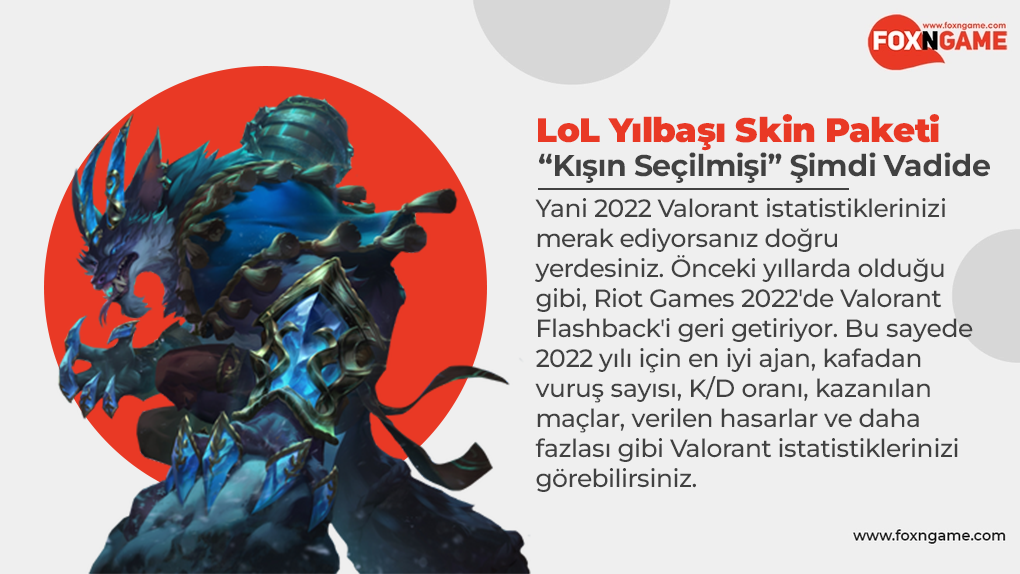 LoL Yılbaşı Skin Paketi “Kışın Seçilmişi” Şimdi Vadide LoL Yılbaşı Skin Paketi “Kışın Seçilmişi” Şimdi Vadide
