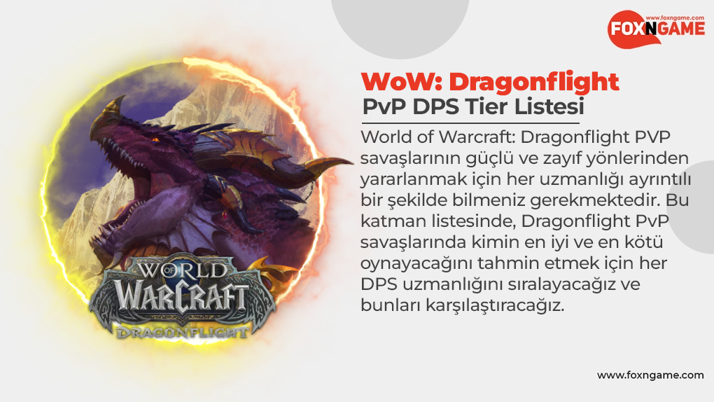 WoW: Dragonflight PvP DPS Tier List WoW: Dragonflight PvP DPS Tier List