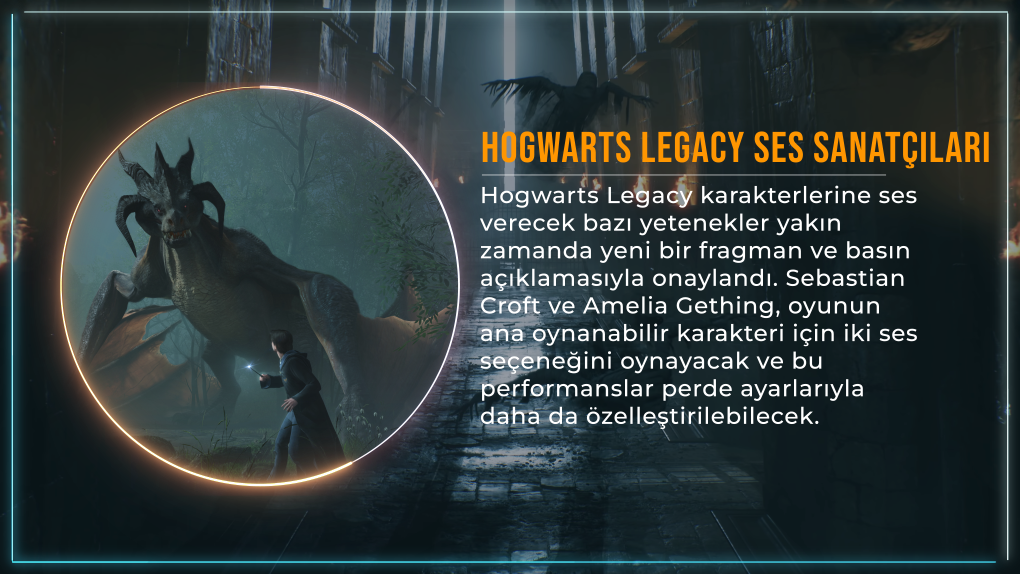 Hogwarts Legacy Ses Sanatçıları | Türkçe Dil Desteği