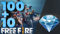 Free Fire 100 + 10 Diamonds