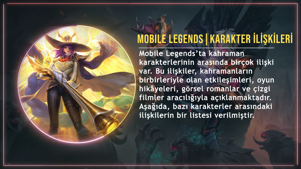 Mobile Legends | Character Relationships Beyond War Mobile Legends | Character Relationships Beyond War
