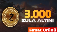 3.000 Zula Altın