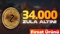 34.000 Zula Altın