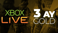 XBOX Live 3 Aylık Gold Üyelik