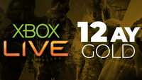 XBOX Live 12 Aylık Gold Üyelik