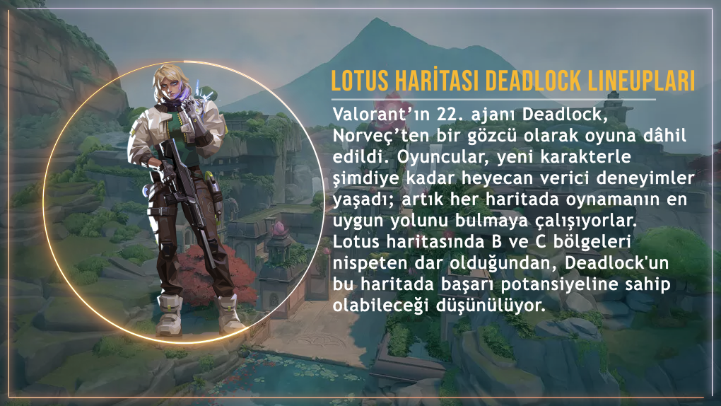 Lotus Haritasında En İyi Deadlock Lineupları Lotus Haritasında En İyi Deadlock Lineupları