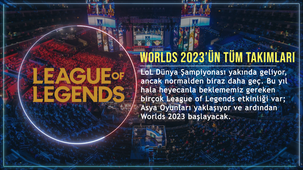 LoL 2023 Worlds Turnuvasına Katılmaya Hak Kazanan Tüm Takımlar