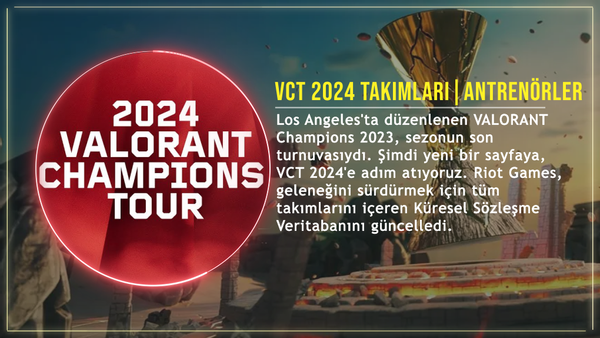 VCT 2024 Sezonunun Tüm Valorant Takımları | Oyuncular | Antrenörler