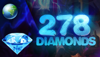 Mobile Legends 278 Diamonds Global