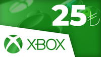 XBox Live Hediye Kartı 25 TL XBox Live Hediye Kartı 25 TL