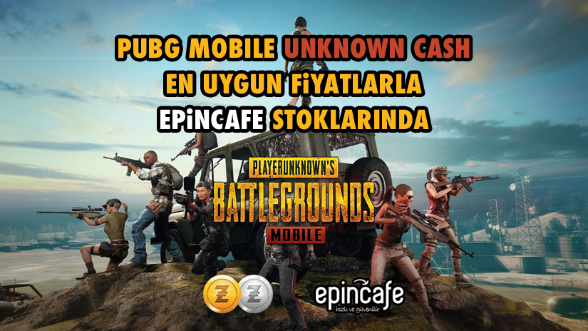 PUBG Mobile Unknown Cash Epin Kodu Epincafe Stoklarında