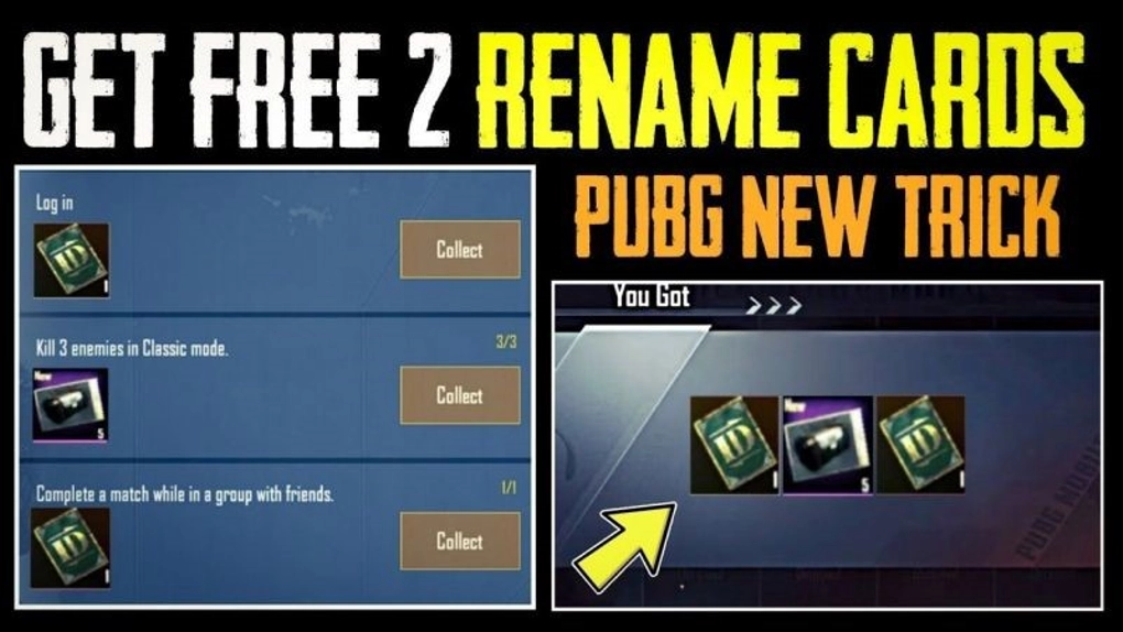 Pubg İsİm değİştİrme karti nasıl alinir 2020 Pubg İsİm değİştİrme karti nasıl alinir 2020