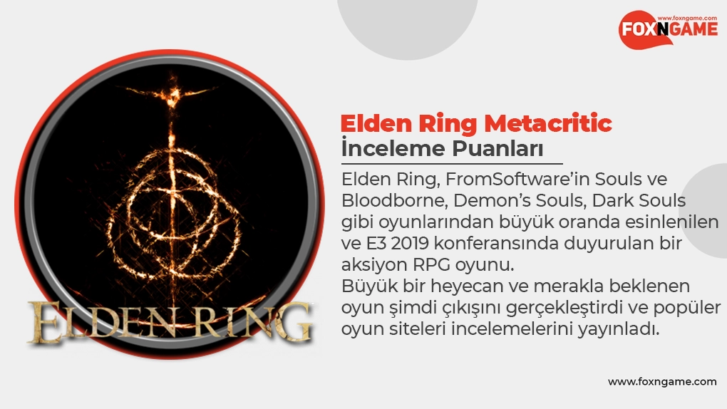 Elden Ring Metacritic Review Scores FOXNGAME